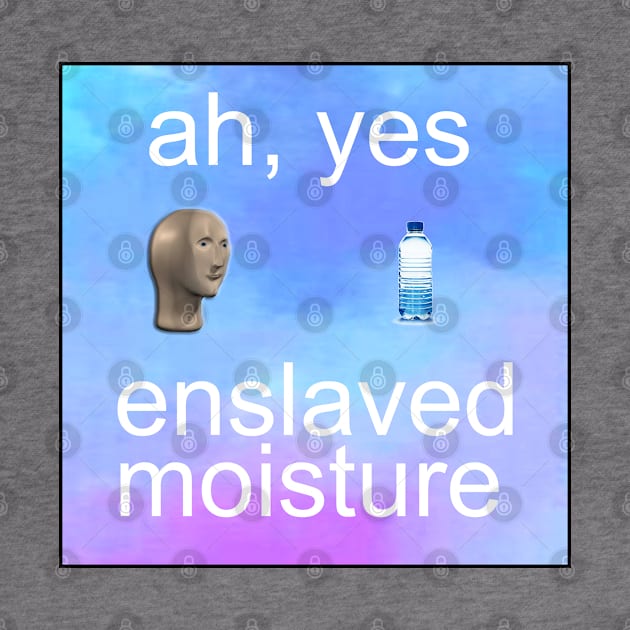 ah yes enslaved moisture meme by Barnyardy